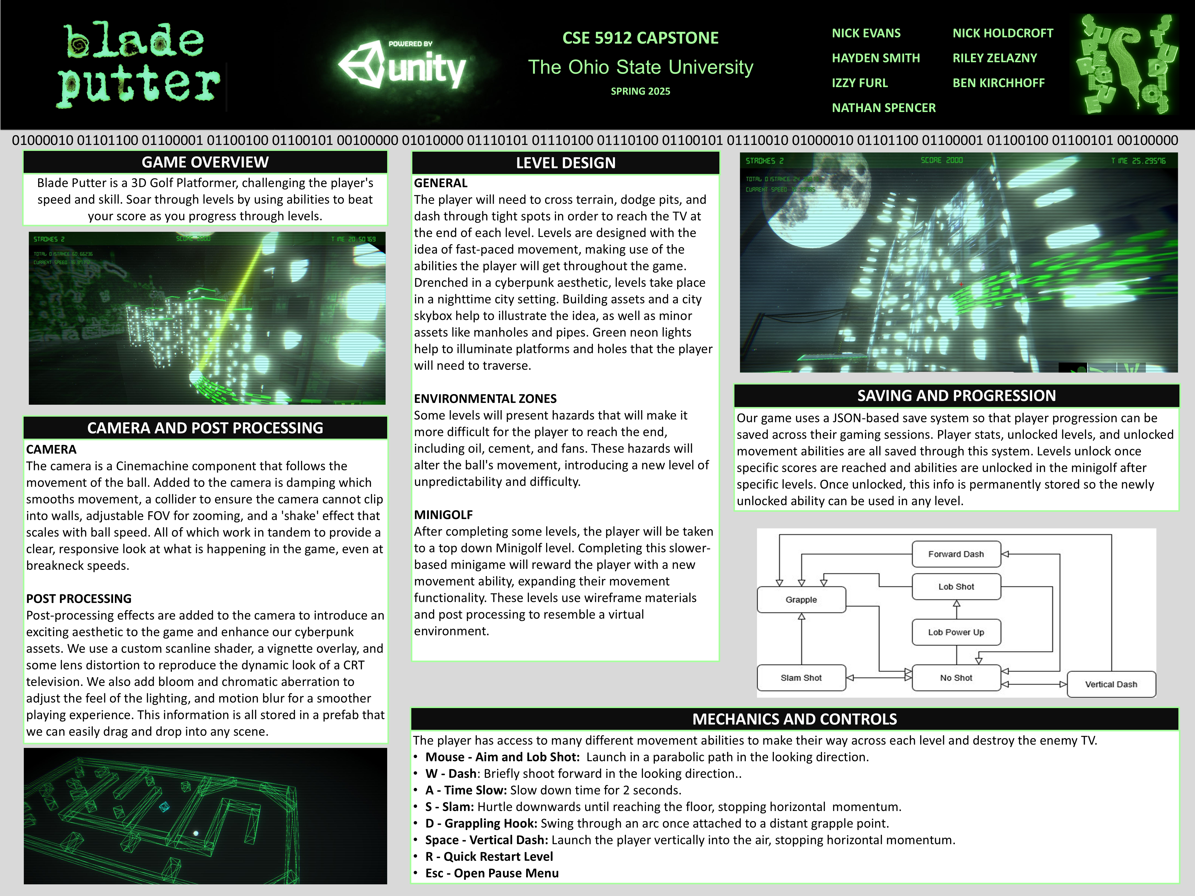 Game Design Capstone Poster